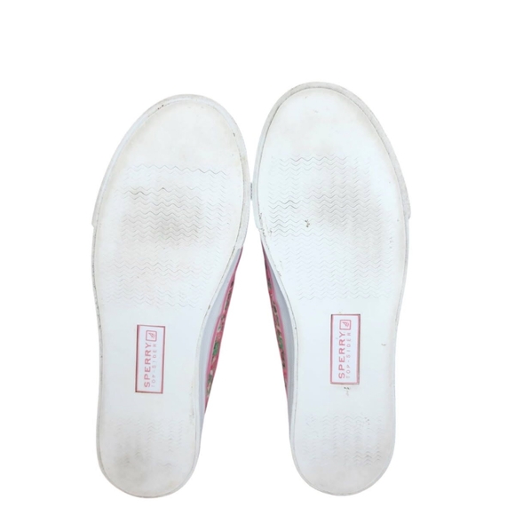 Sperrys Sequin Pink & Green Shoes (7.5) - Picture 6 of 7